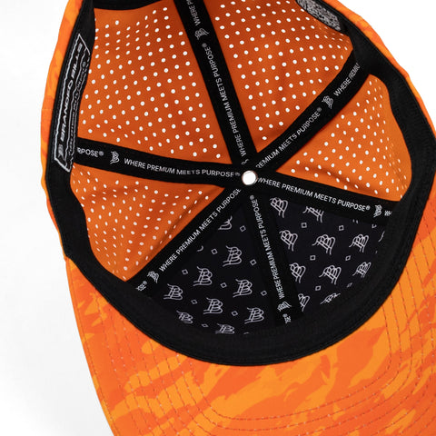 Bare Curved Performance Blaze Orange Camo