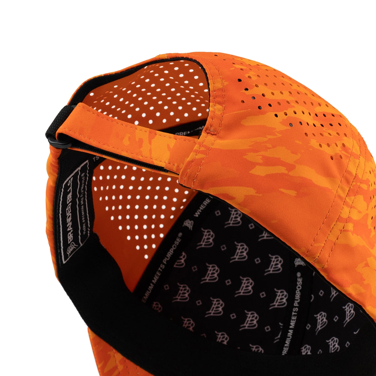 Bare Curved Performance Blaze Orange Camo
