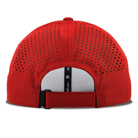 XL USA America Badge Curved Performance Back Red