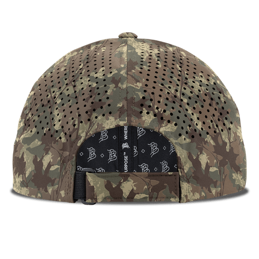 Timber 'N Tackle Curved Performance Back Timber Camo