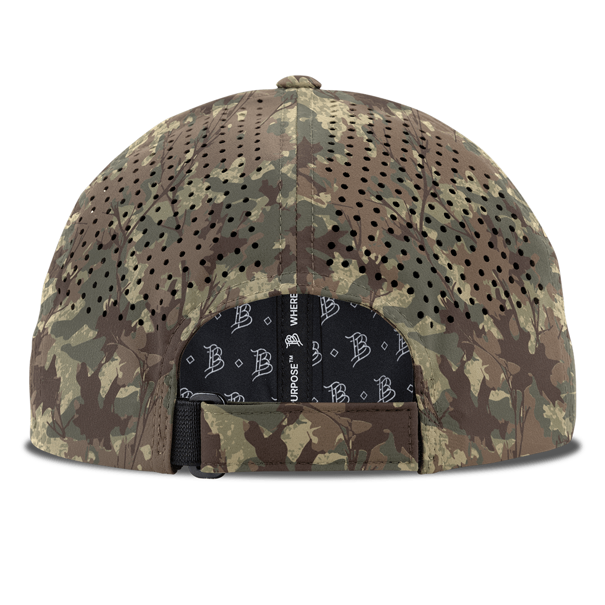 White Oak Curved Performance Back Timber Camo