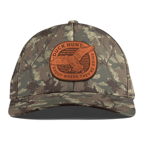Duck Hunt Tan Curved Performance Timber Camo
