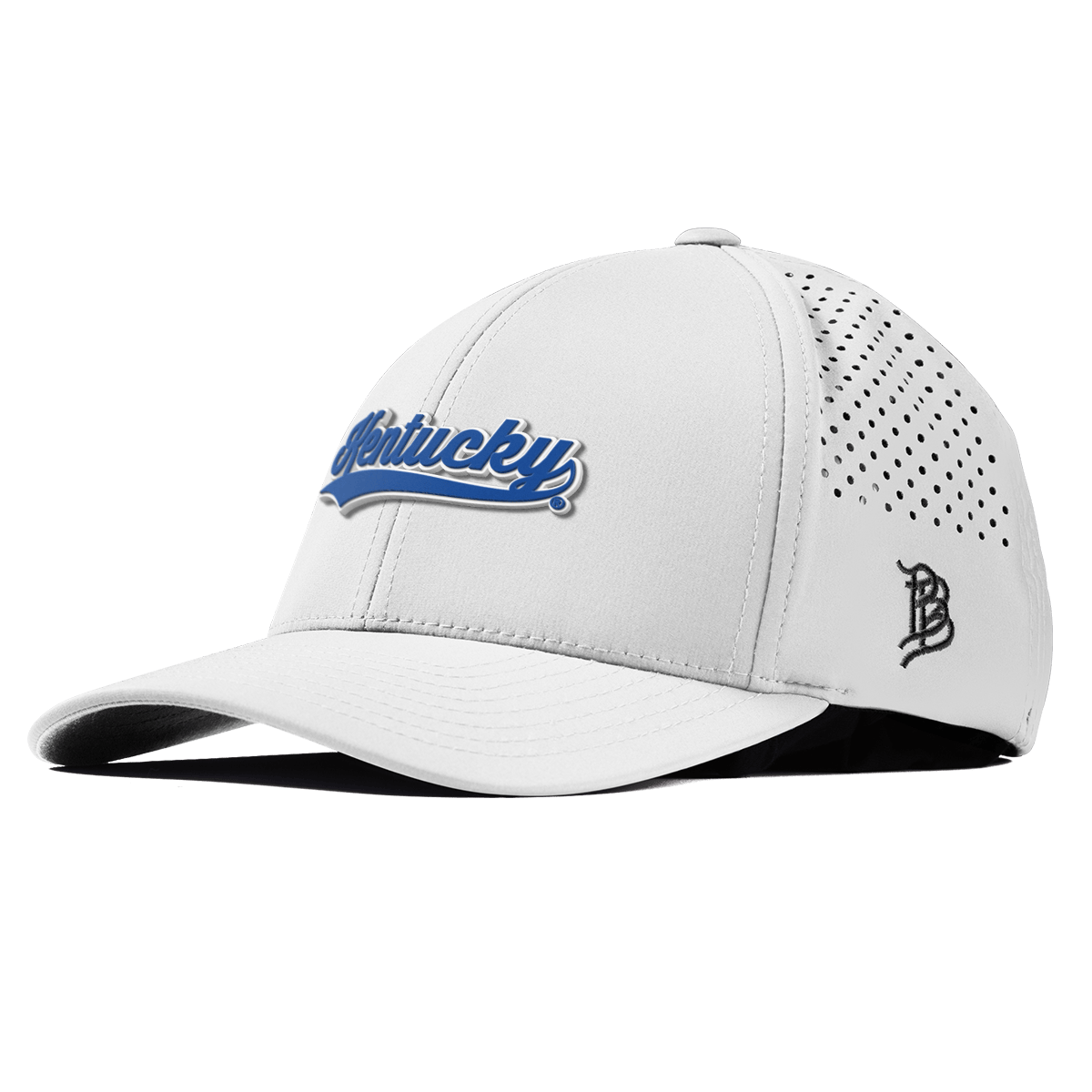 University of Kentucky "Kentucky Script" Curved Performance White 