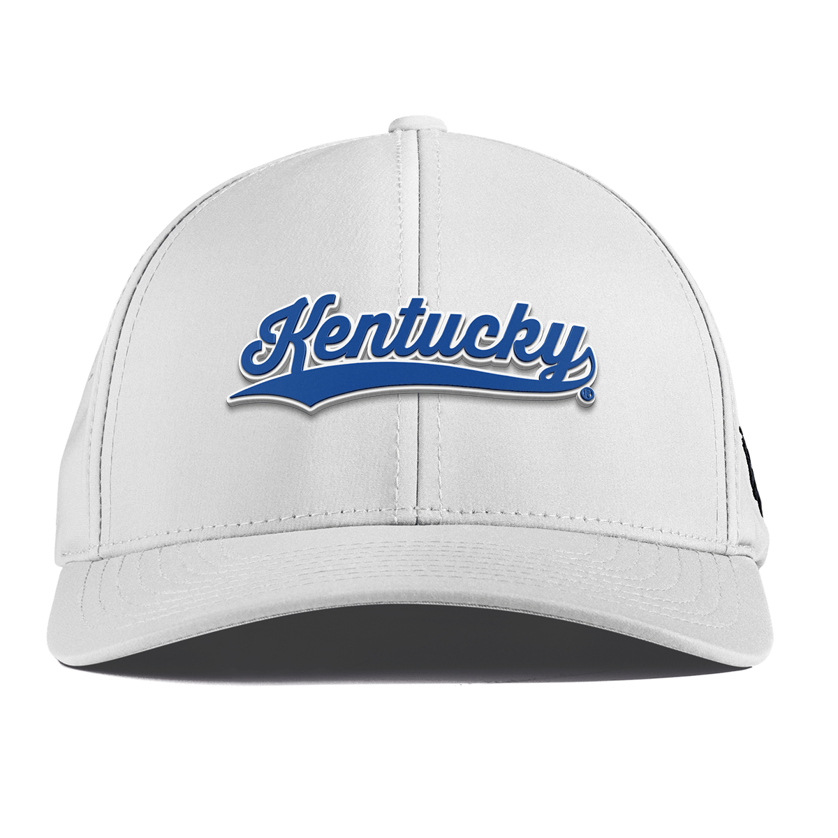 University of Kentucky "Kentucky Script" Curved Performance White 
