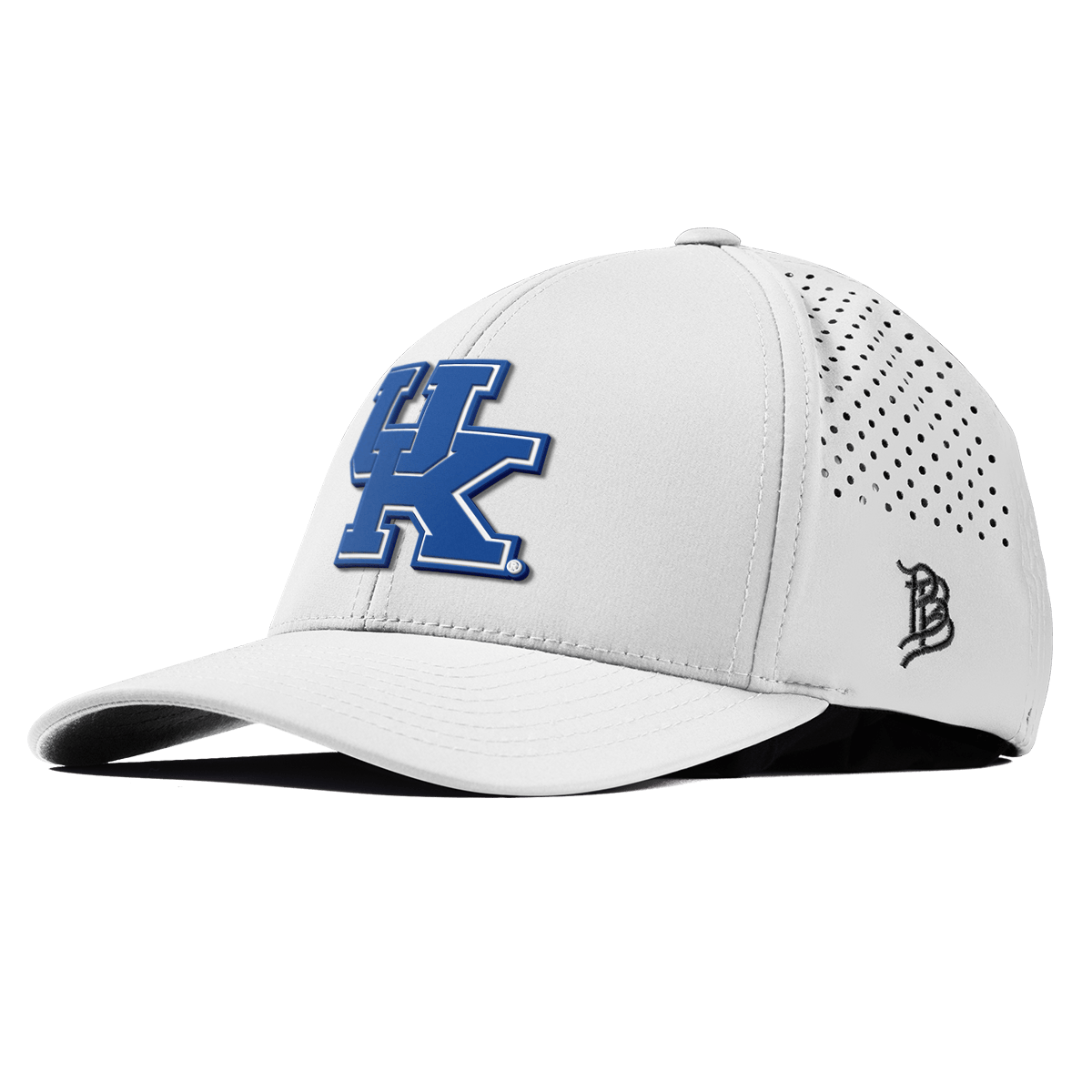 University of Kentucky "Kentucky Team Logo" Curved Performance White 