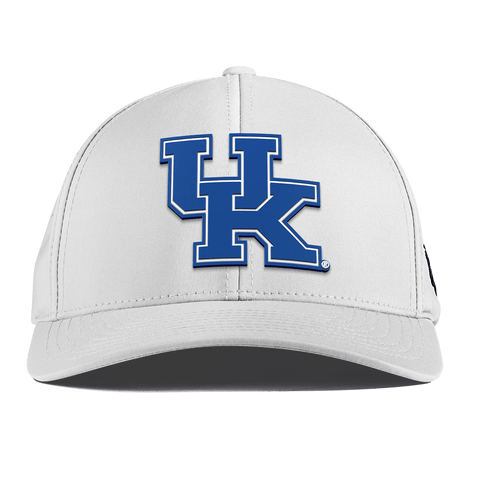University of Kentucky "Kentucky Team Logo" Curved Performance White 