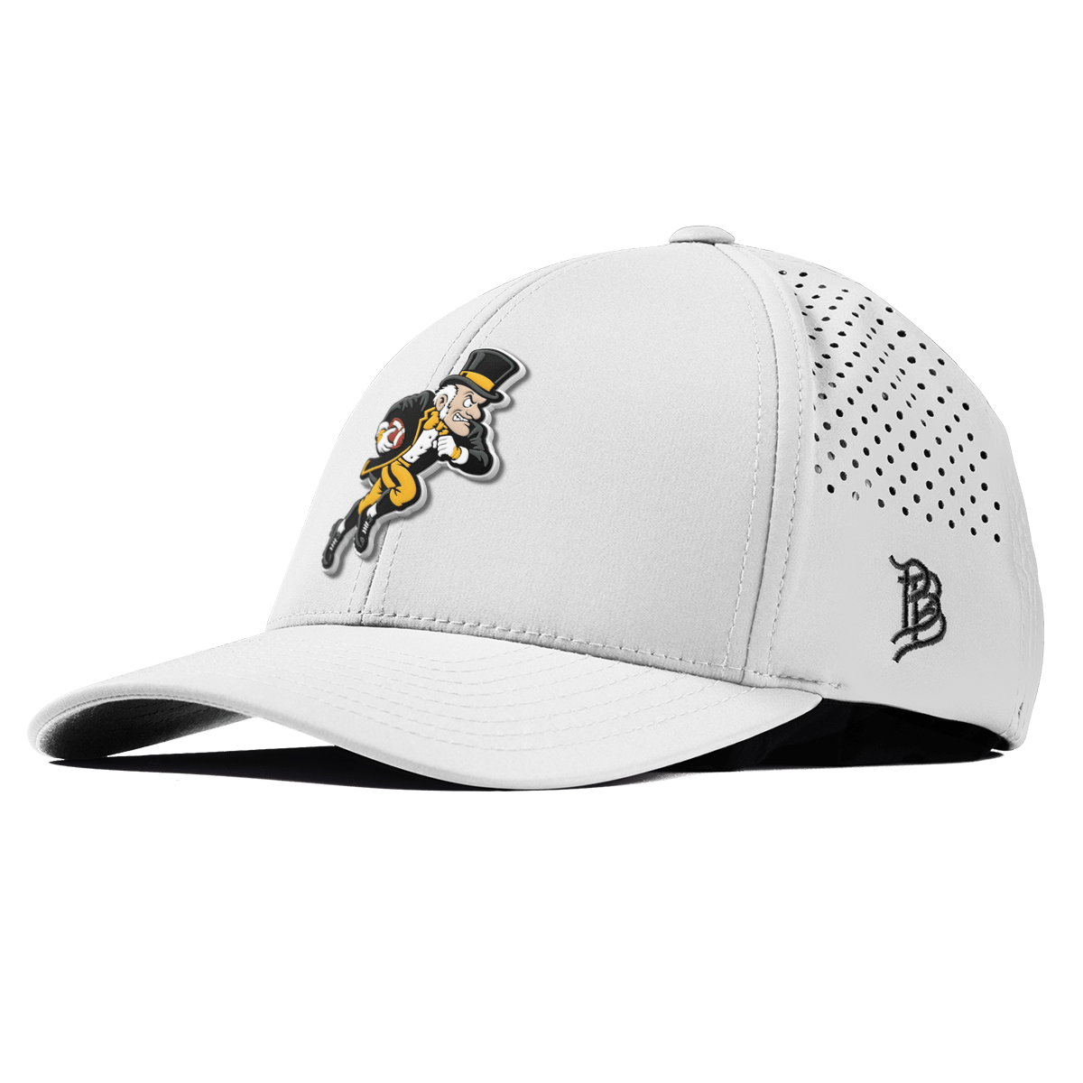 Wake Forest University "Rushing Deacon" Curved Performance White