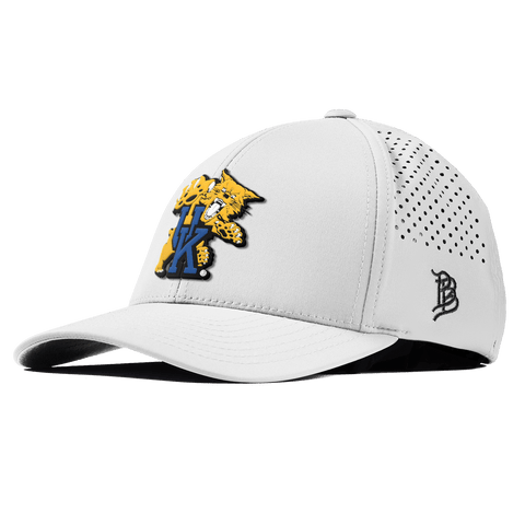 University of Kentucky "The Wildcat" Curved Performance White 