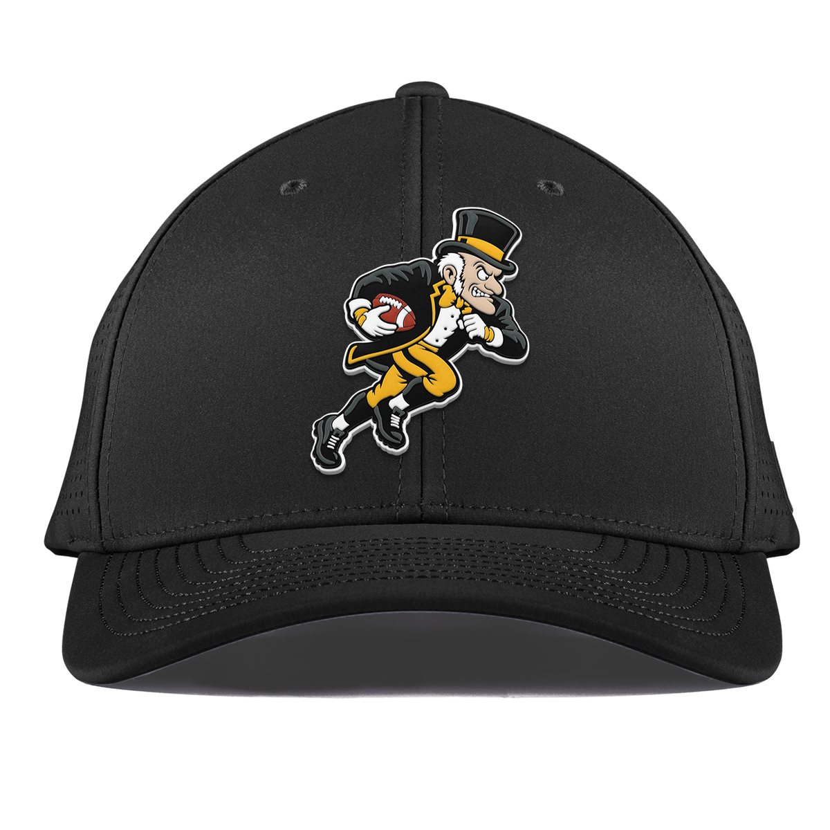 Wake Forest University "Rushing Deacon" Curved Elite XGen® Black