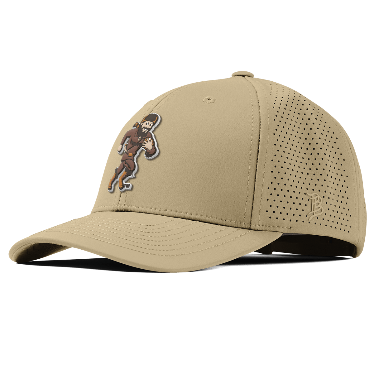 West Virginia University "WVU Mountaineer Football Logo" Curved Elite XGen® Desert