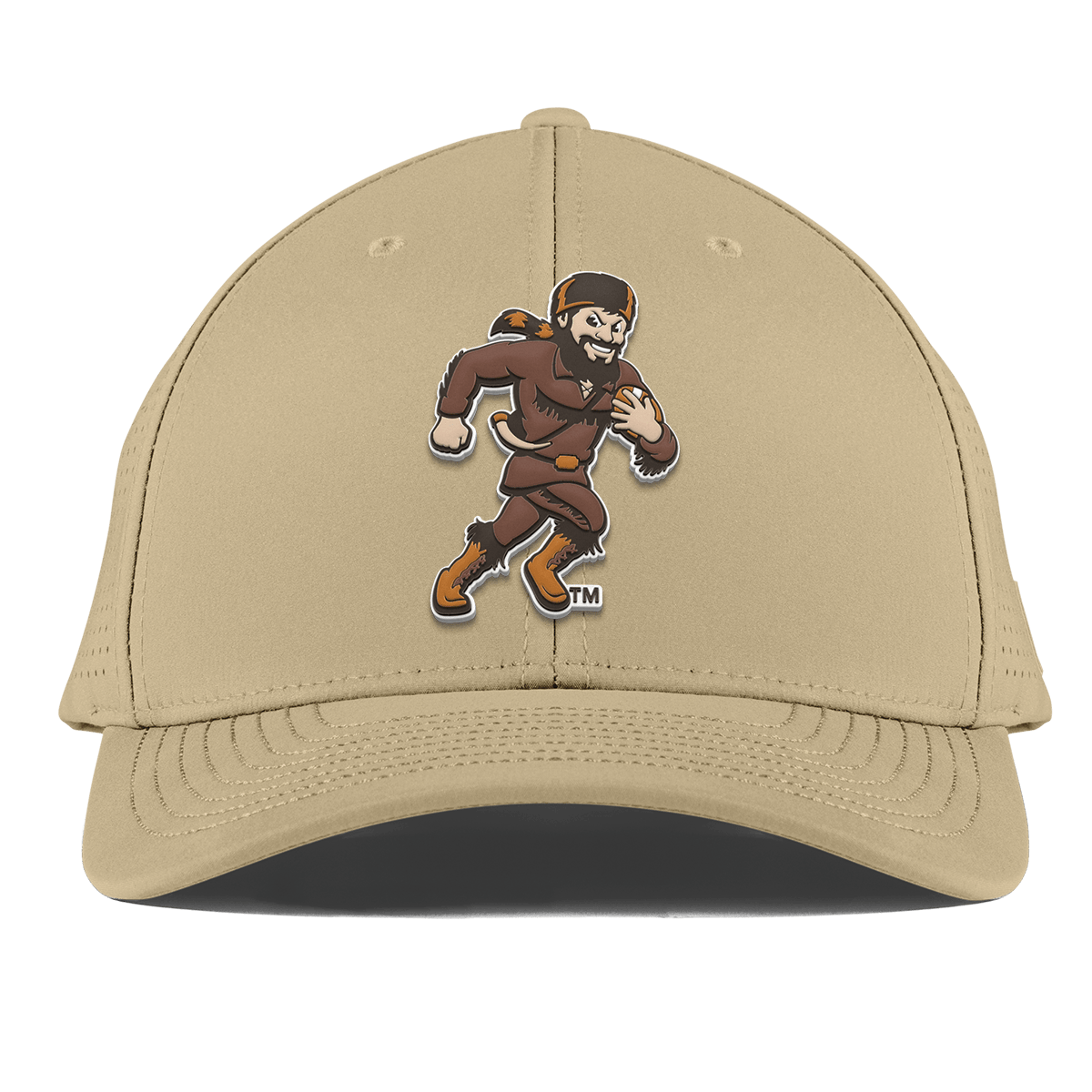 West Virginia University "WVU Mountaineer Football Logo" Curved Elite XGen® Desert