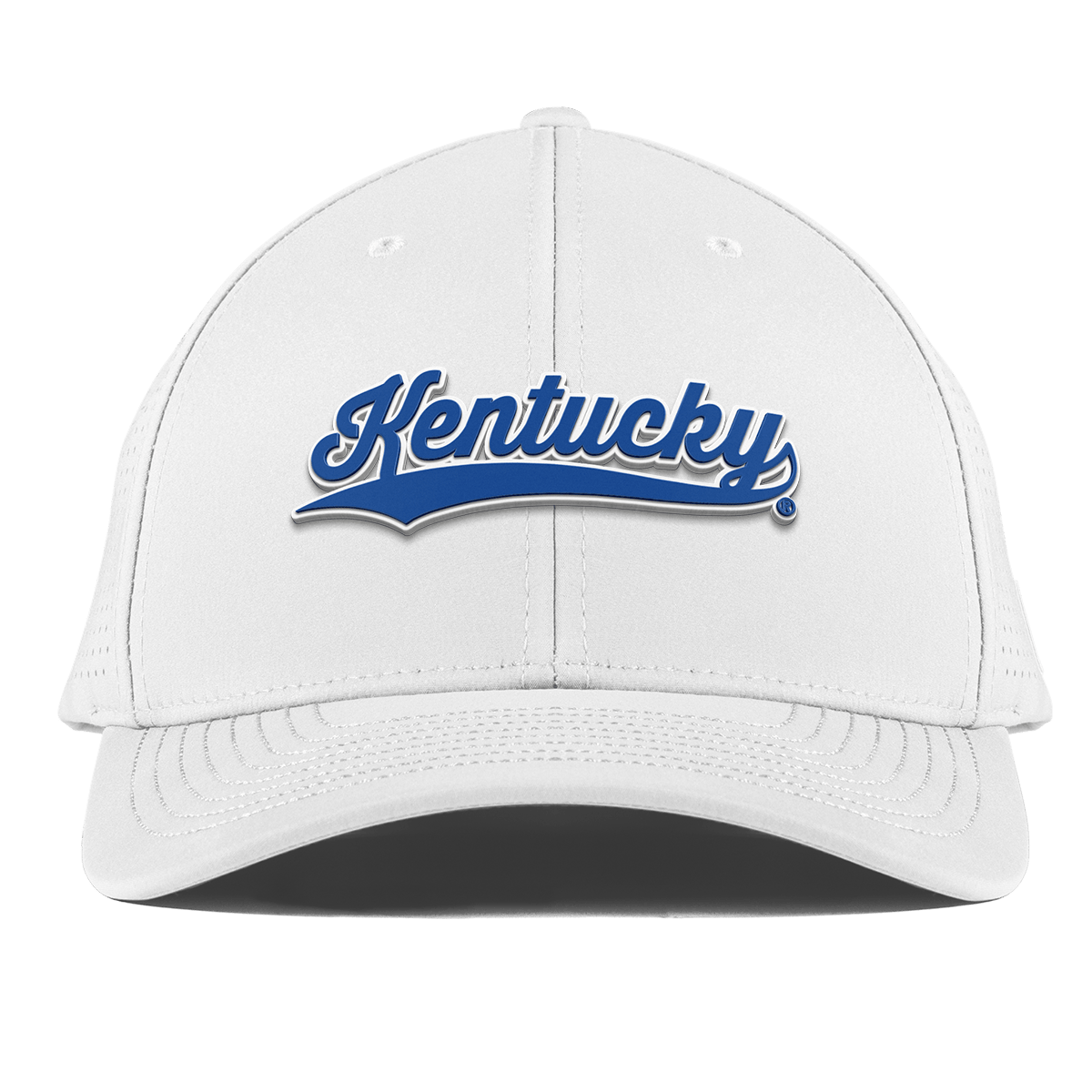 University of Kentucky "Kentucky Script" Curved Elite XGen® White