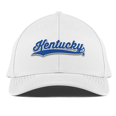University of Kentucky "Kentucky Script" Curved Elite XGen® White