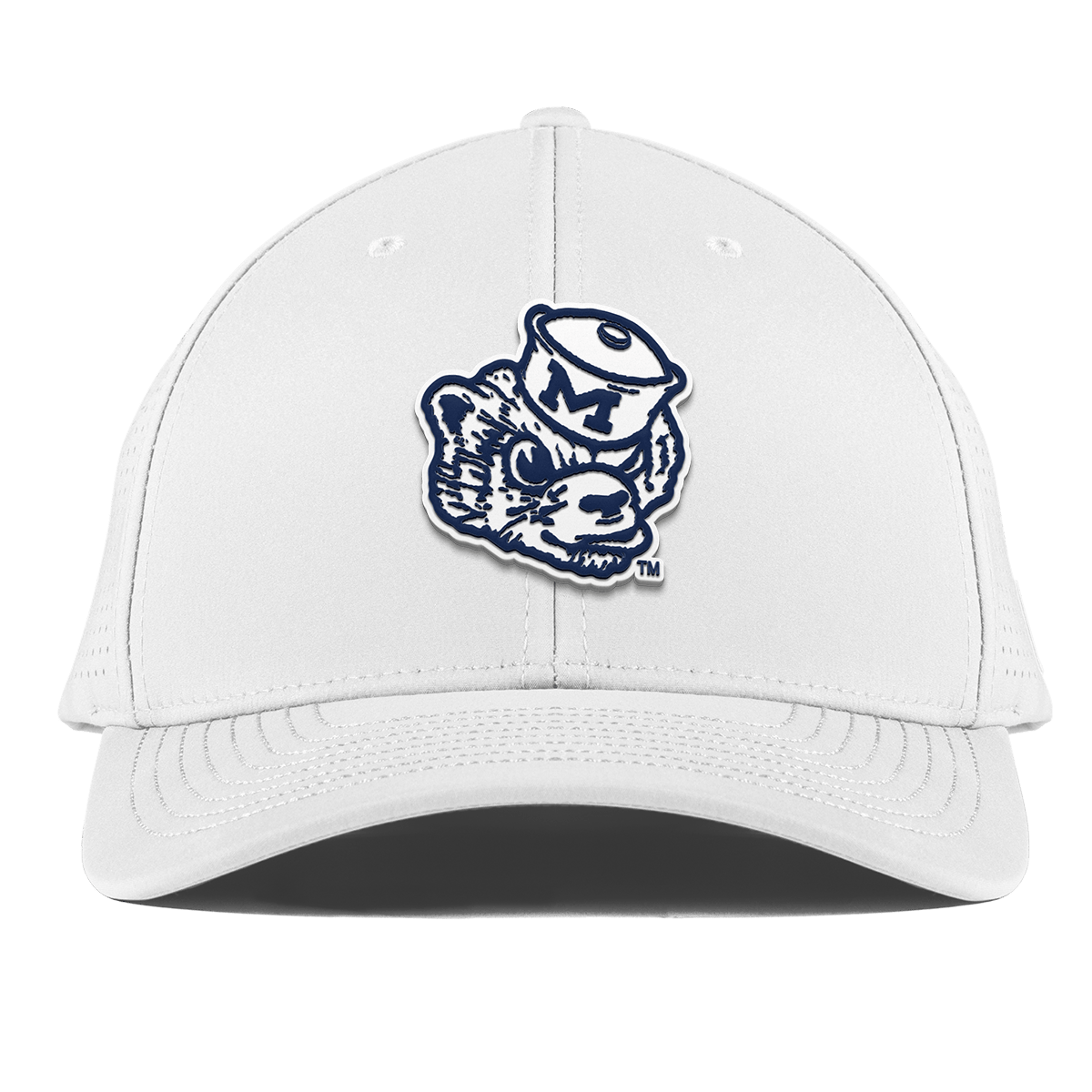 University of Michigan "Wolverbear" Curved Elite XGen® White