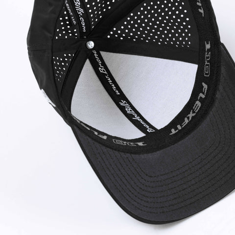 Bare Curved Performance Hat Inside Black