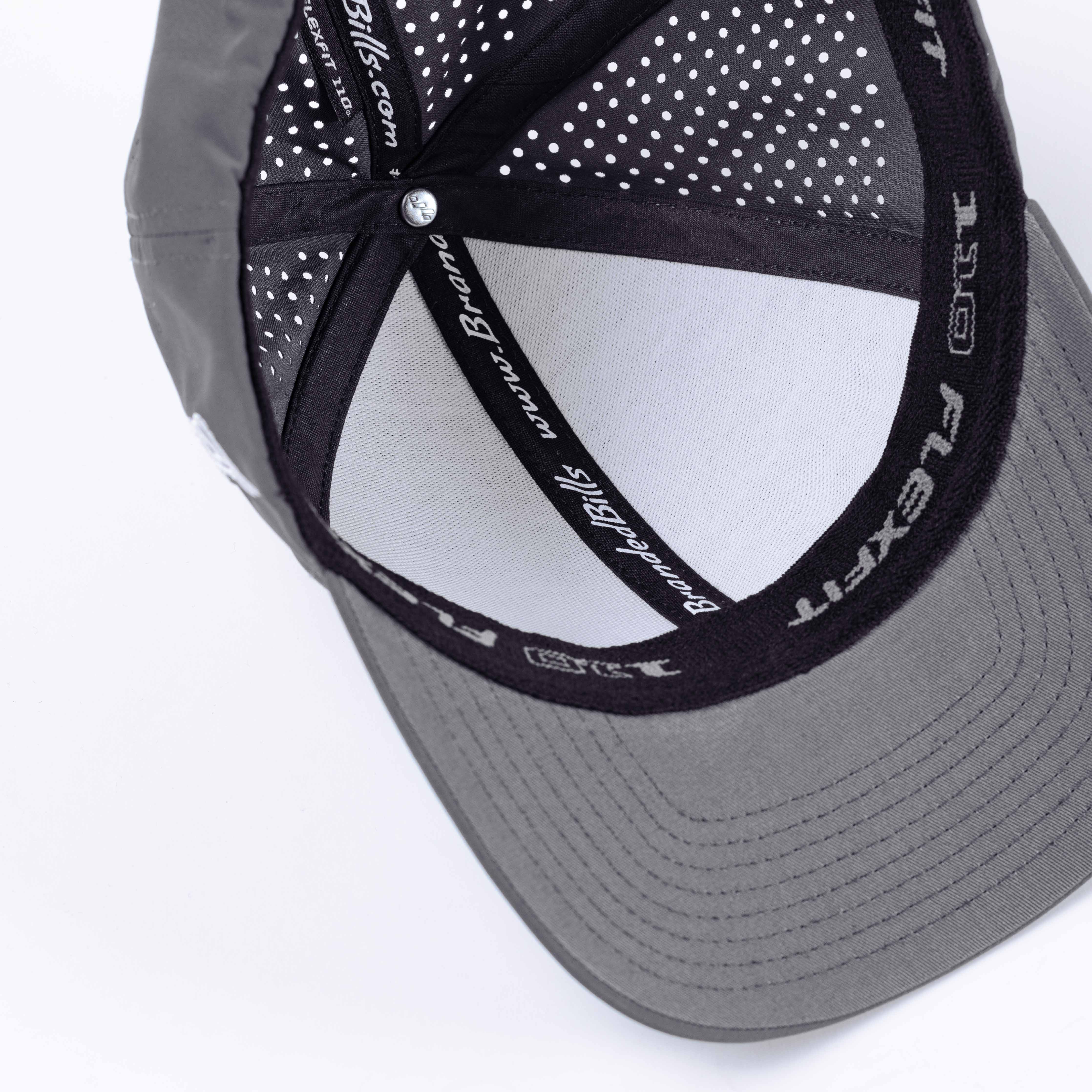 Bare Curved Performance Hat Inside Slate