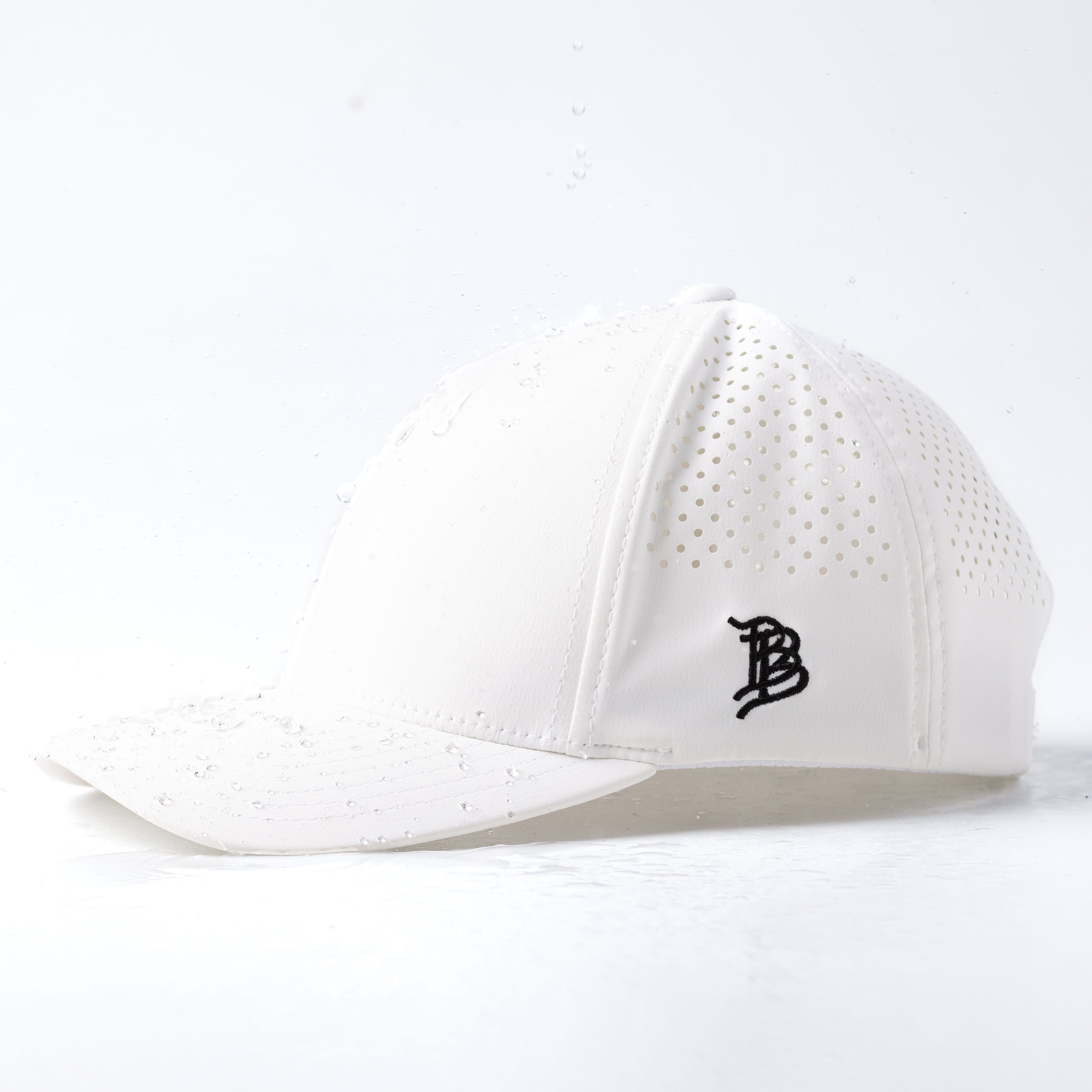 Bare Curved Performance Hat Wet White