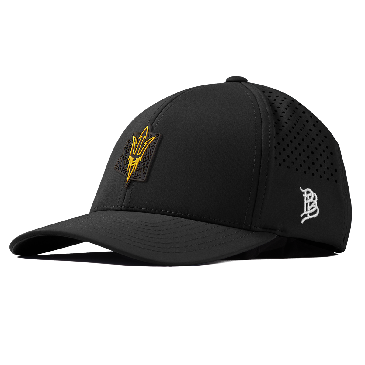 Arizona State University "ASU Blackout Pitchfork" Curved Performance Black 