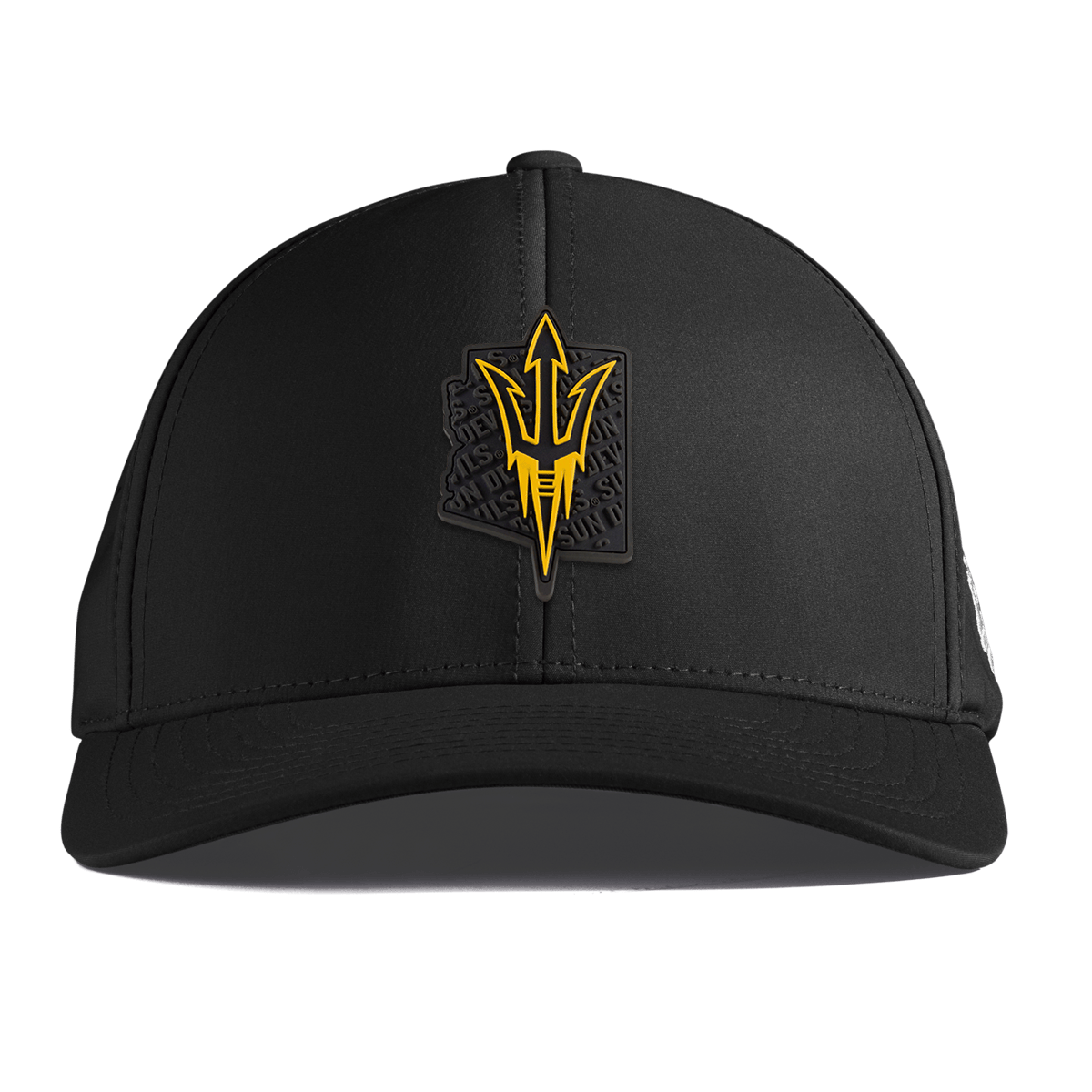 Arizona State University "ASU Blackout Pitchfork" Curved Performance Black