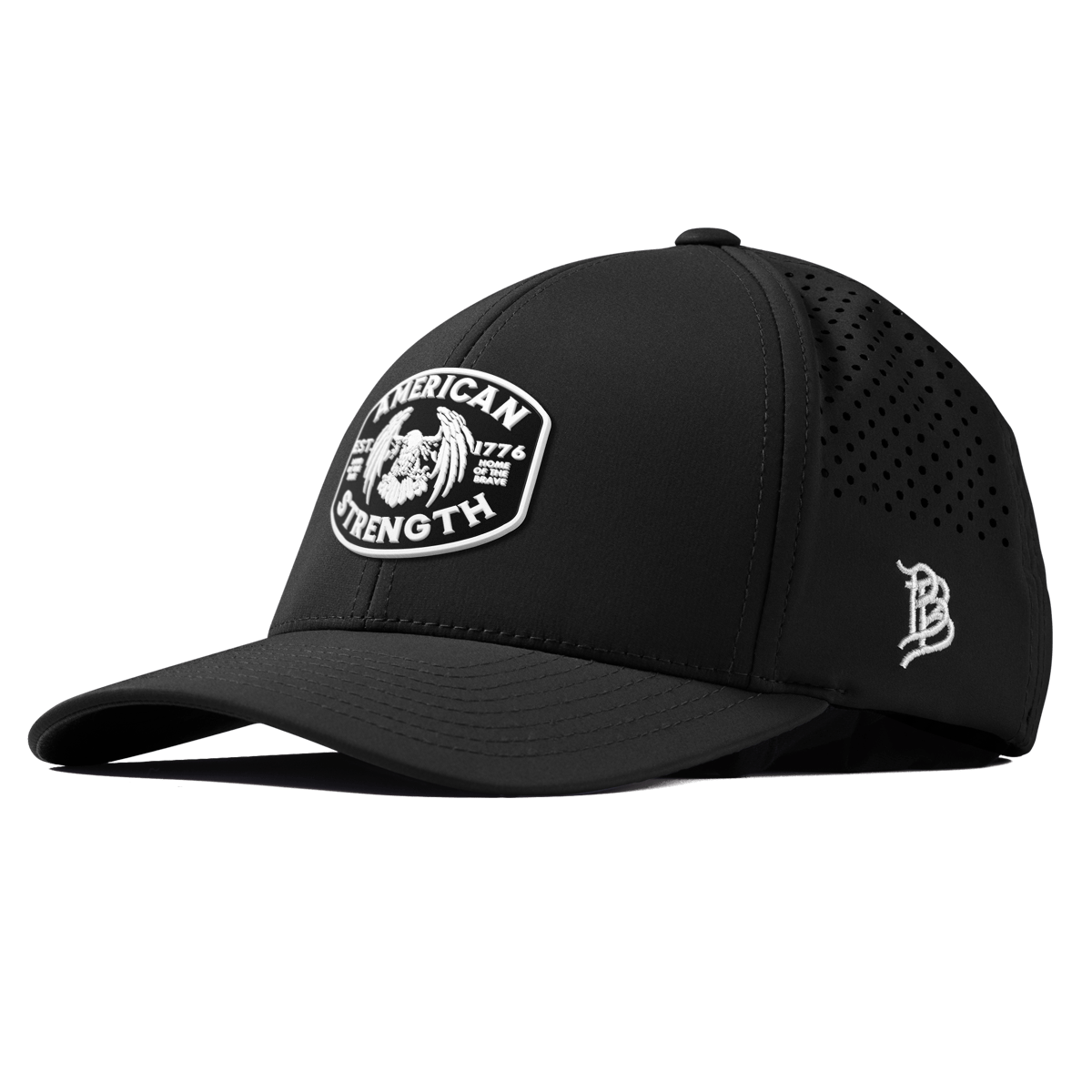 American Strength Curved Performance Black