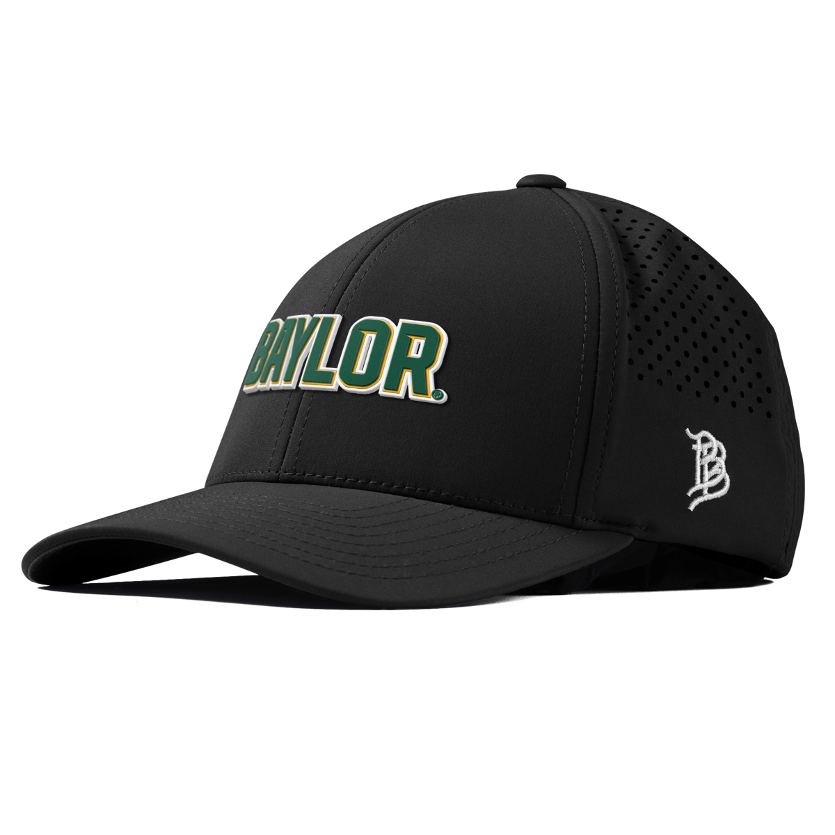 Baylor University "Baylor Block" Curved Performance Black