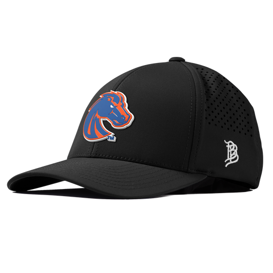 Boise State University "Boise State Broncos Orange" Curved Performance Black