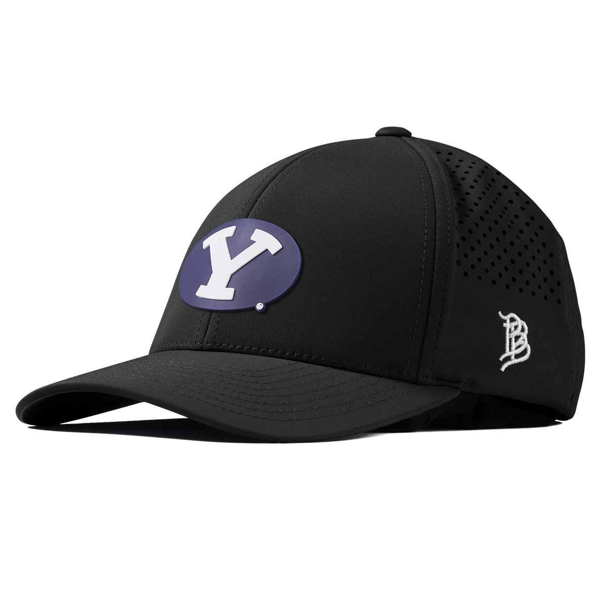 BYU "Brigham Young PVC" Curved Performance Black