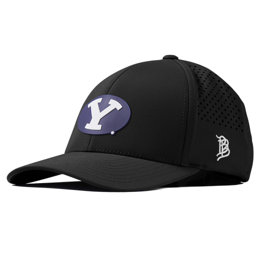 BYU "Brigham Young PVC" Curved Performance Black