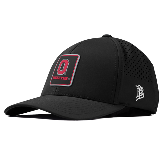 Ohio State University "Buckeyes Badge" Curved Performance Black