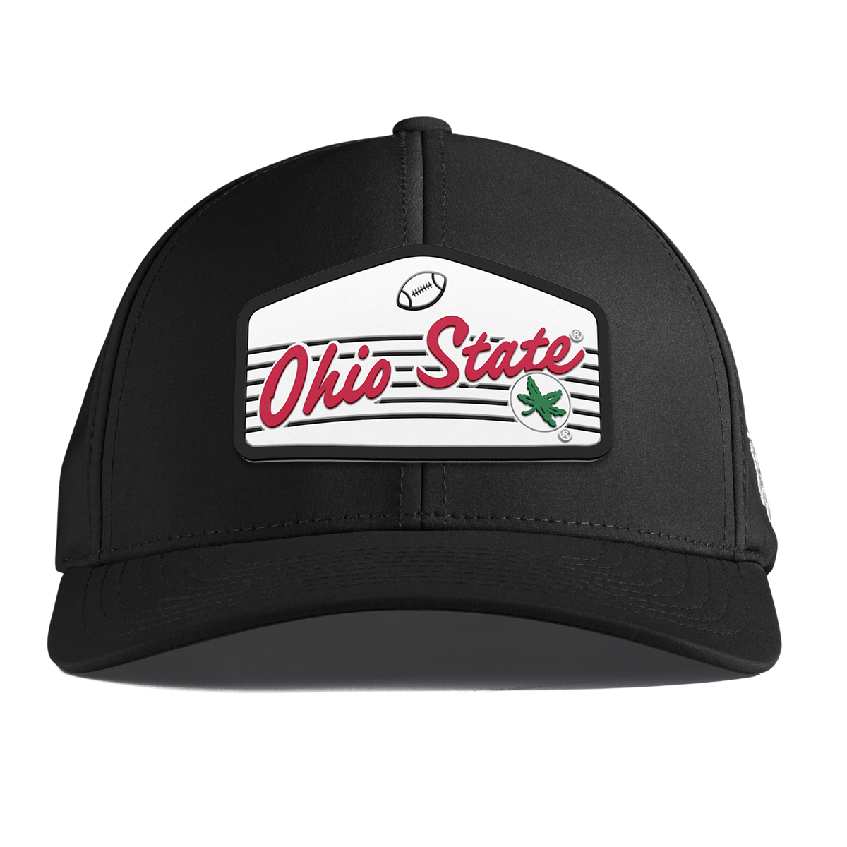 Ohio State University "Buckeyes Football'" Curved Performance Black