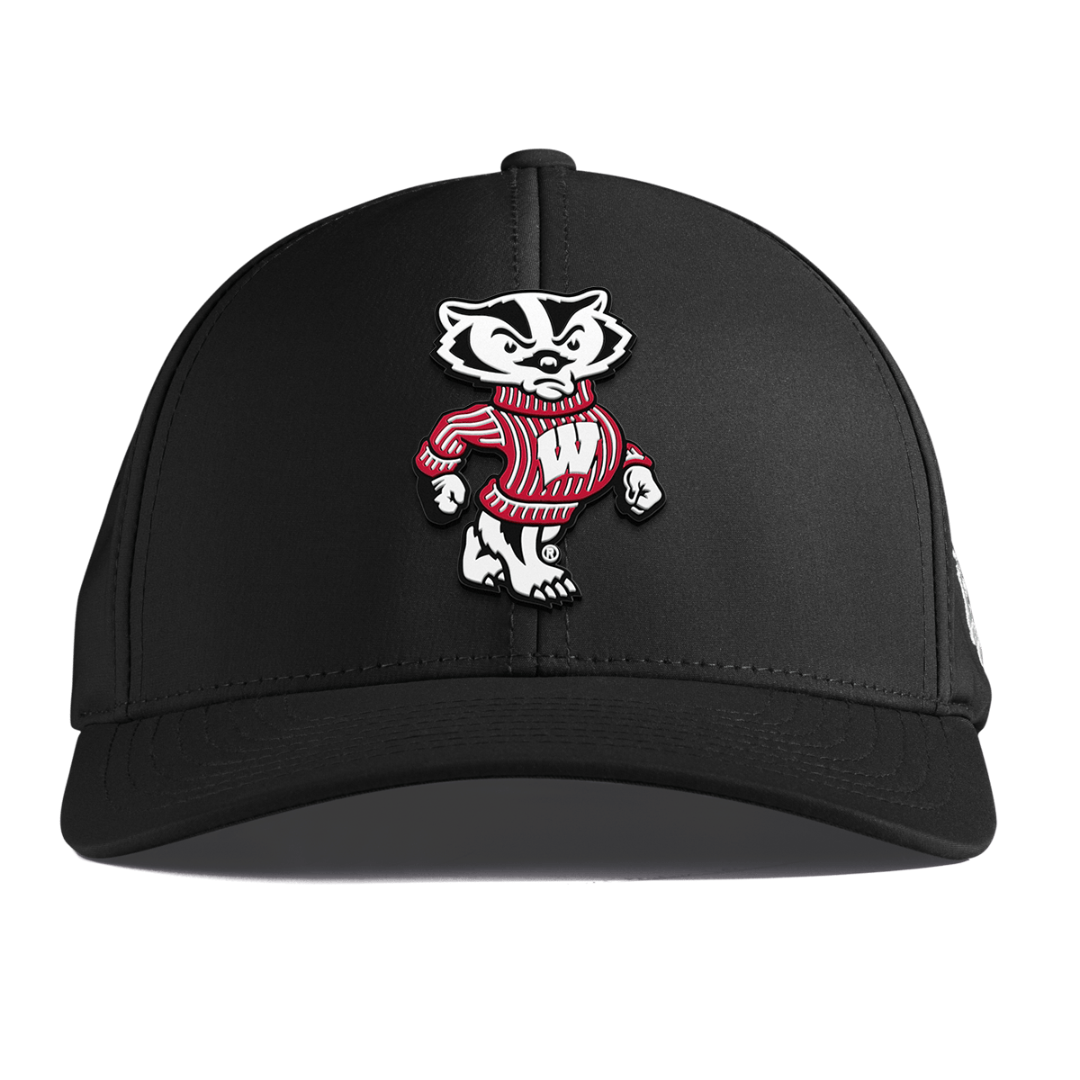 University of Wisconsin "Bucky Badger" Curved Performance Black