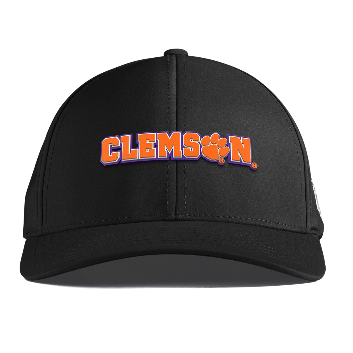 Clemson University "Clemson Block" Curved Performance Black