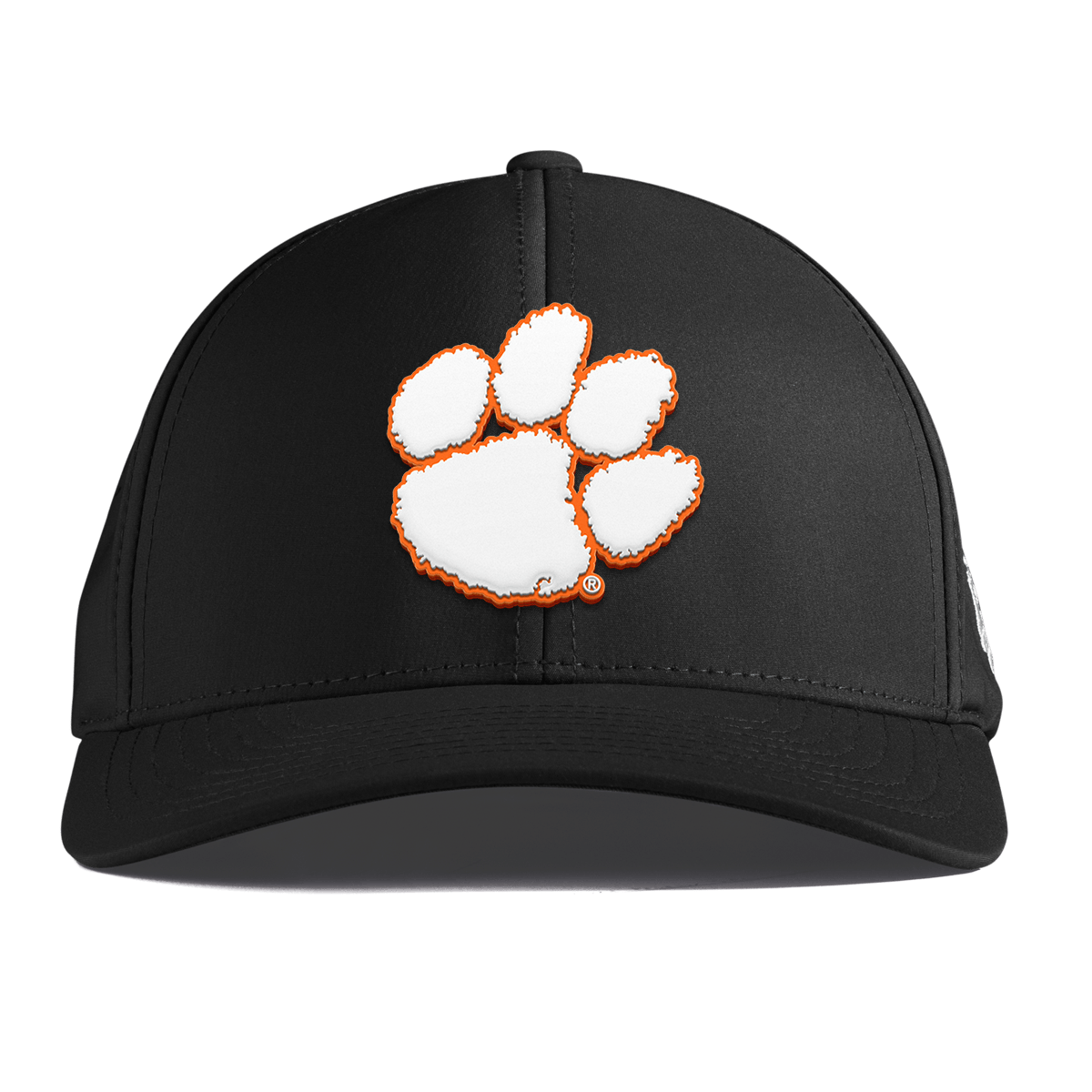 Clemson University "Clemson Tigers Paw" Curved Performance Black