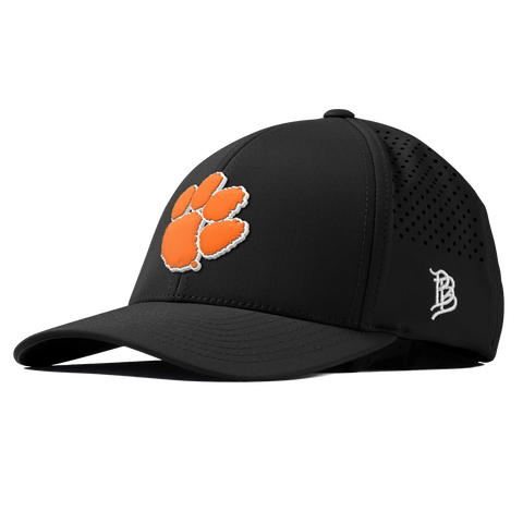 Clemson University "Clemson Tiger Paw" Curved Performance Black