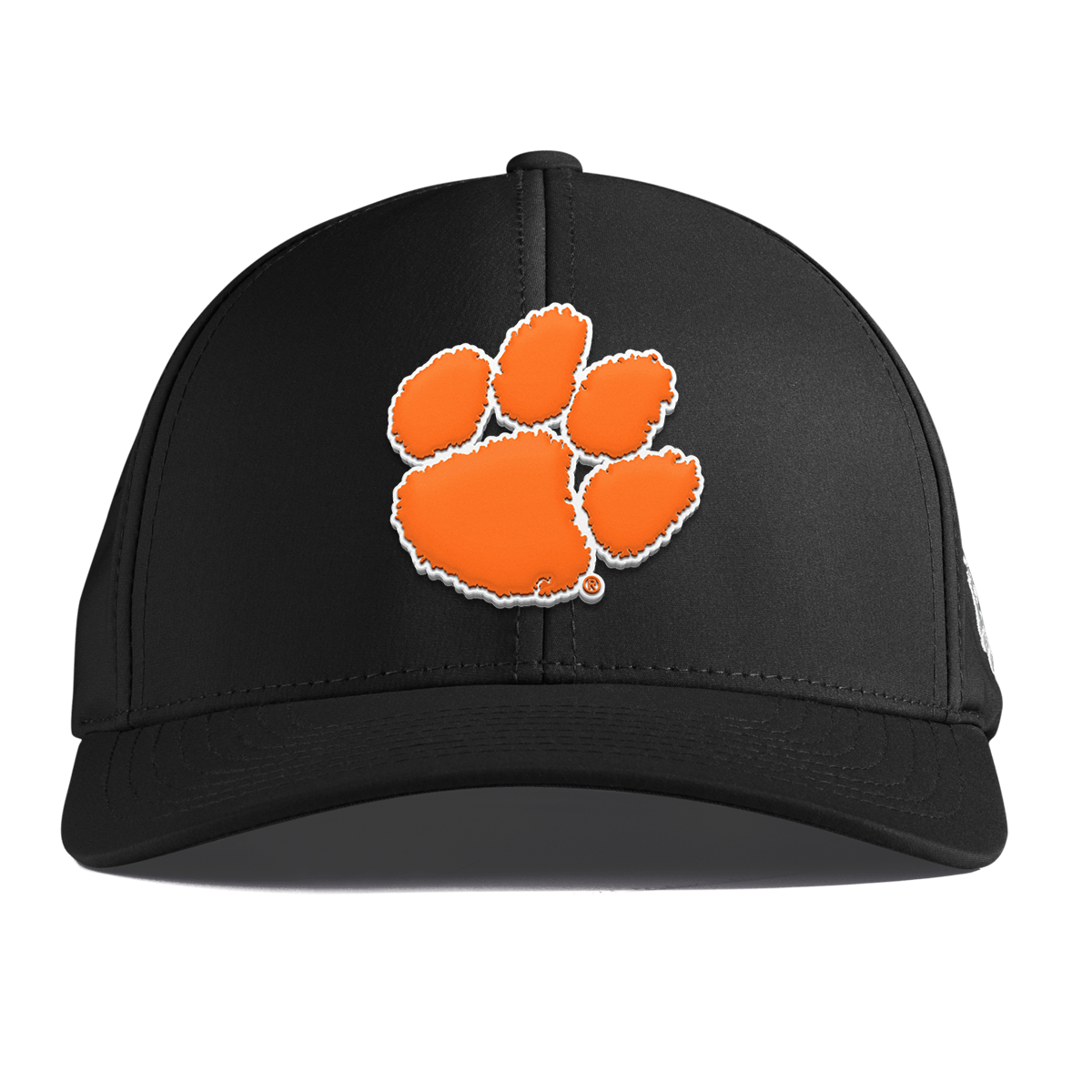 Clemson University "Clemson Tiger Paw" Curved Performance Black