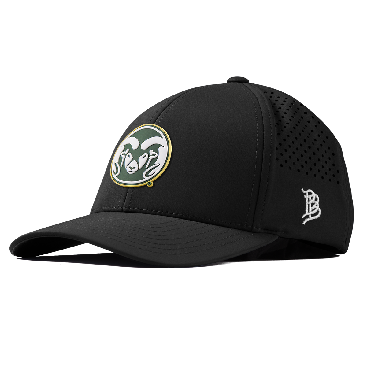 Colorado State University "Colorado State Team Logo" Curved Performance Black