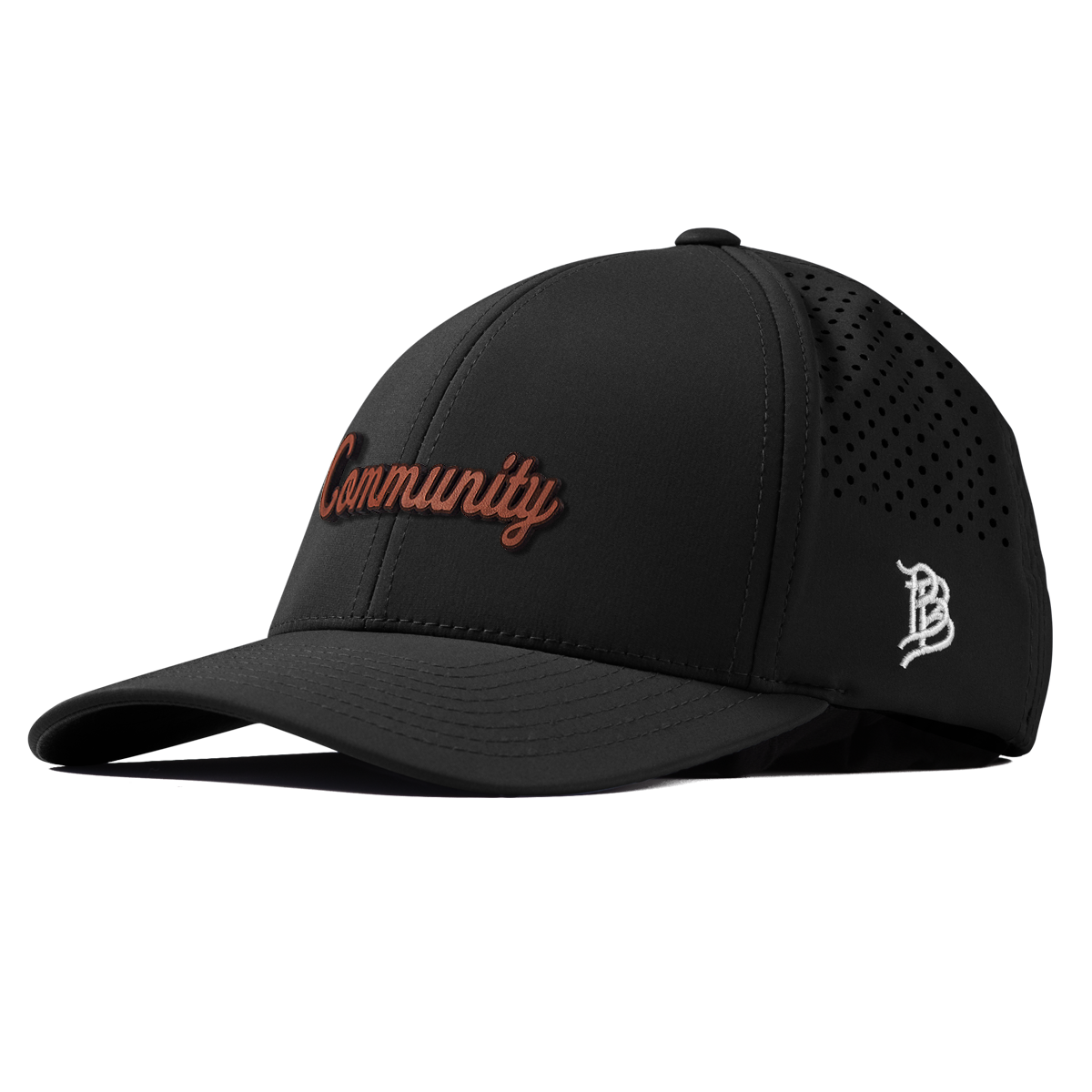 Community Script Tan Curved Performance Black