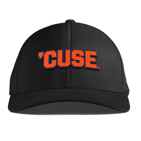 Syracuse University "Cuse Block" Curved Performance Black