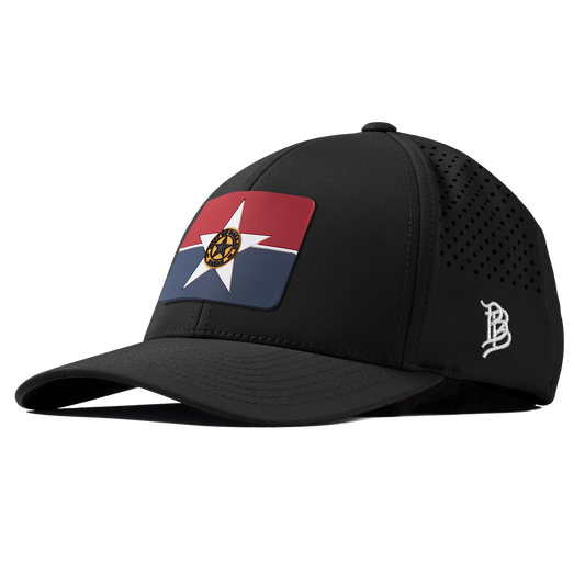 Dallas Flag Curved Performance Black 