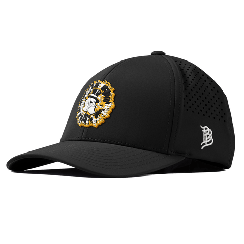 Wake Forest University "Deacons Tie Dye" Curved Performance Black