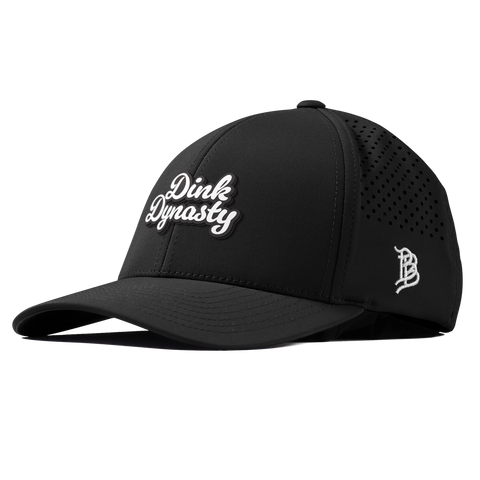 Dink Dynasty Script Curved Performance Black