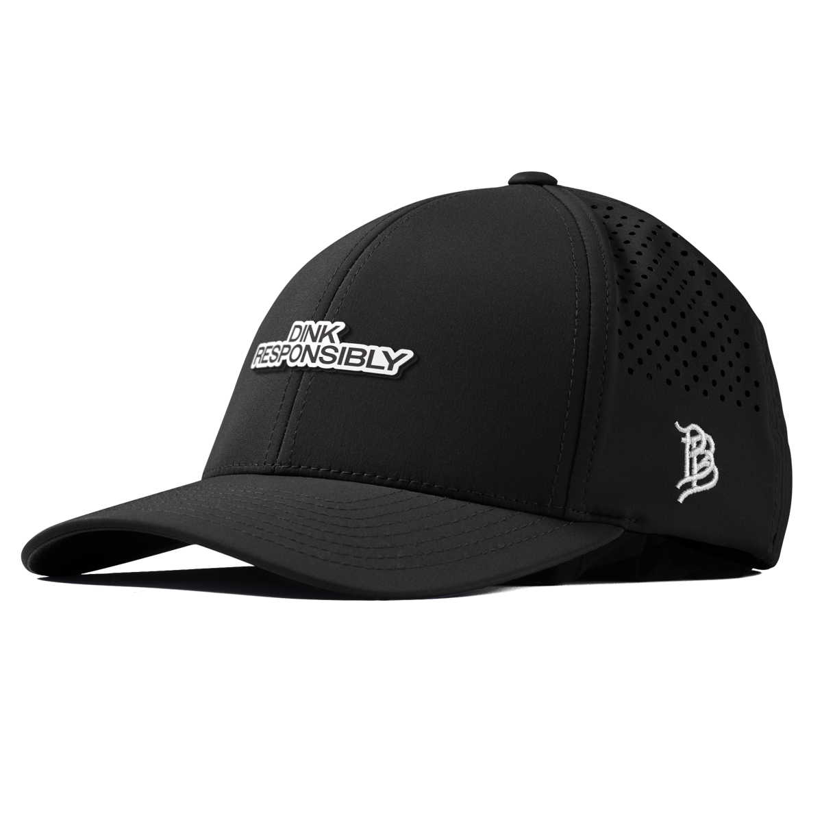Dink Responsibly Curved Performance Black