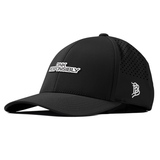 Dink Responsibly Curved Performance Black