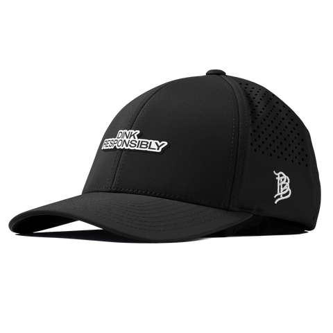 Dink Responsibly Curved Performance Black