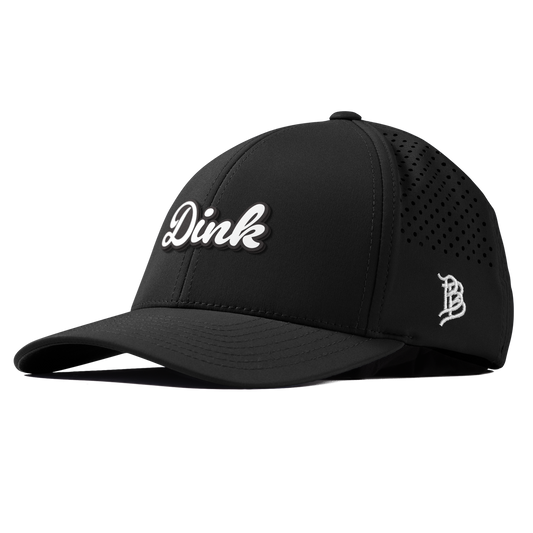Dink Script Curved Performance Black