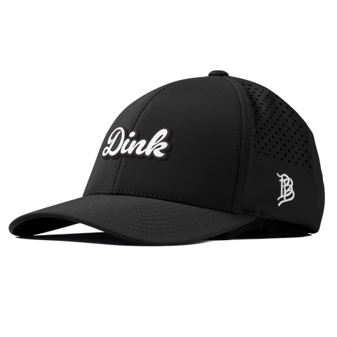 Dink Script Curved Performance Black