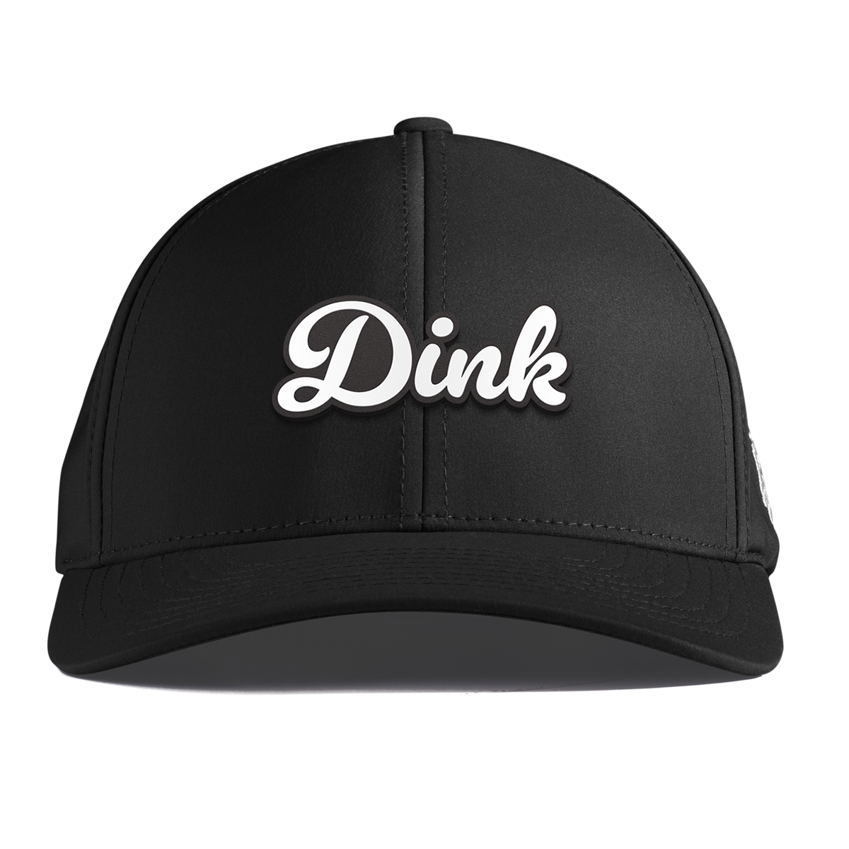 Dink Script Curved Performance Black