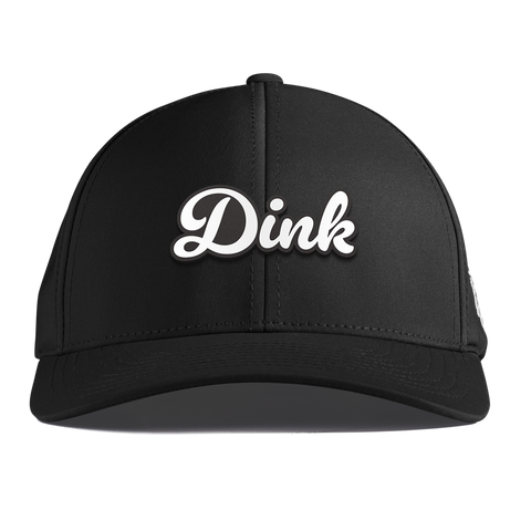 Dink Script Curved Performance Black