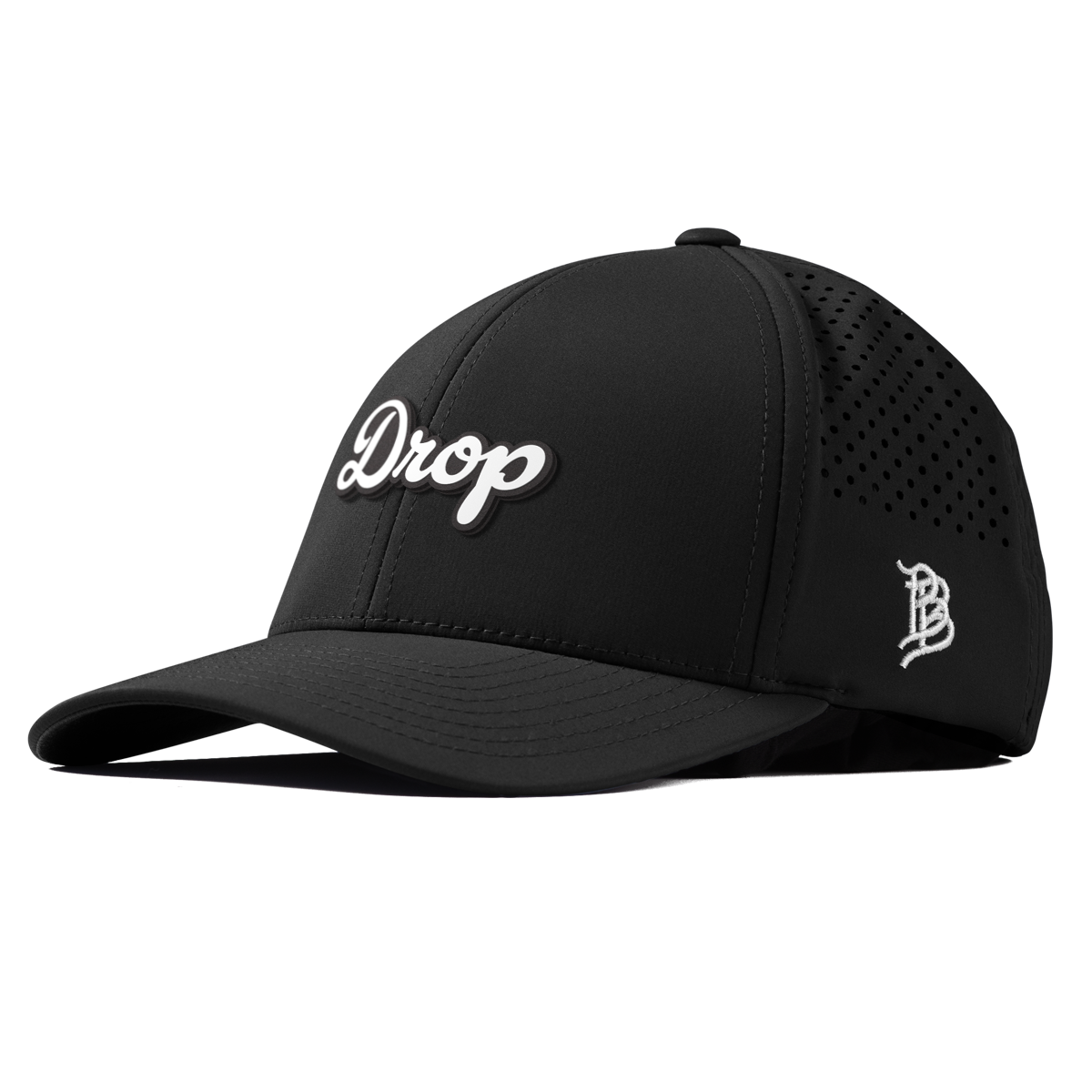 Drop Script Curved Performance Black