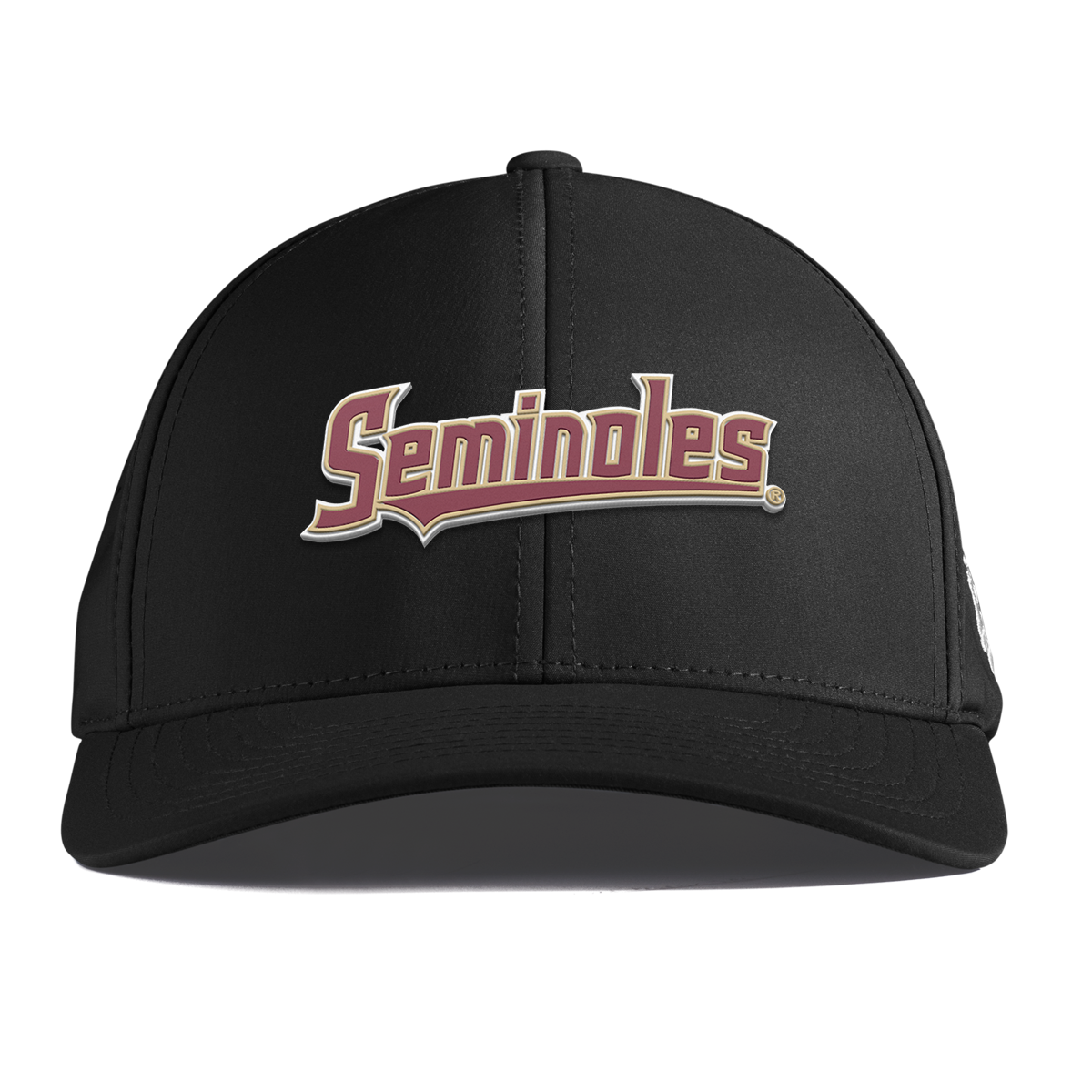 Florida State University "FSU Seminoles Block" Curved Performance Black